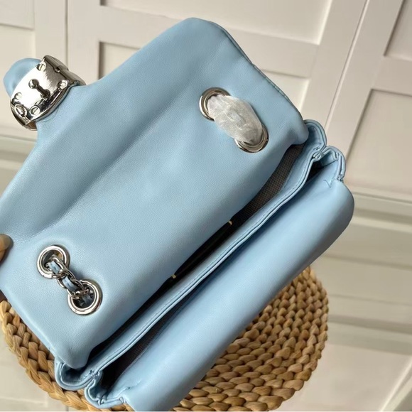 Women’s Coach Tabby 20 Blue Shoulder Bag - Picture 7 of 9